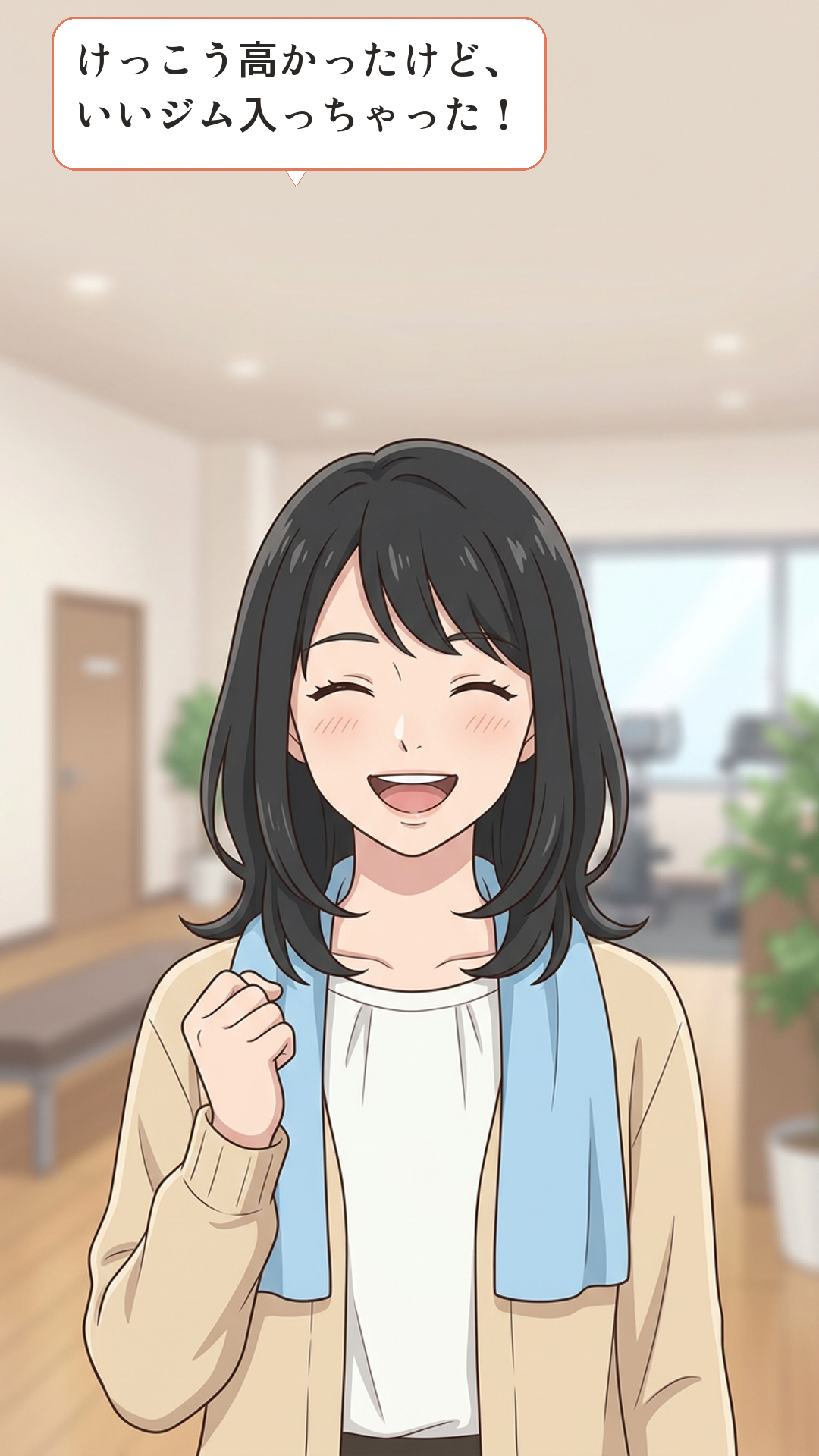 認知的不協和に引っかかるカナの4コマ・起