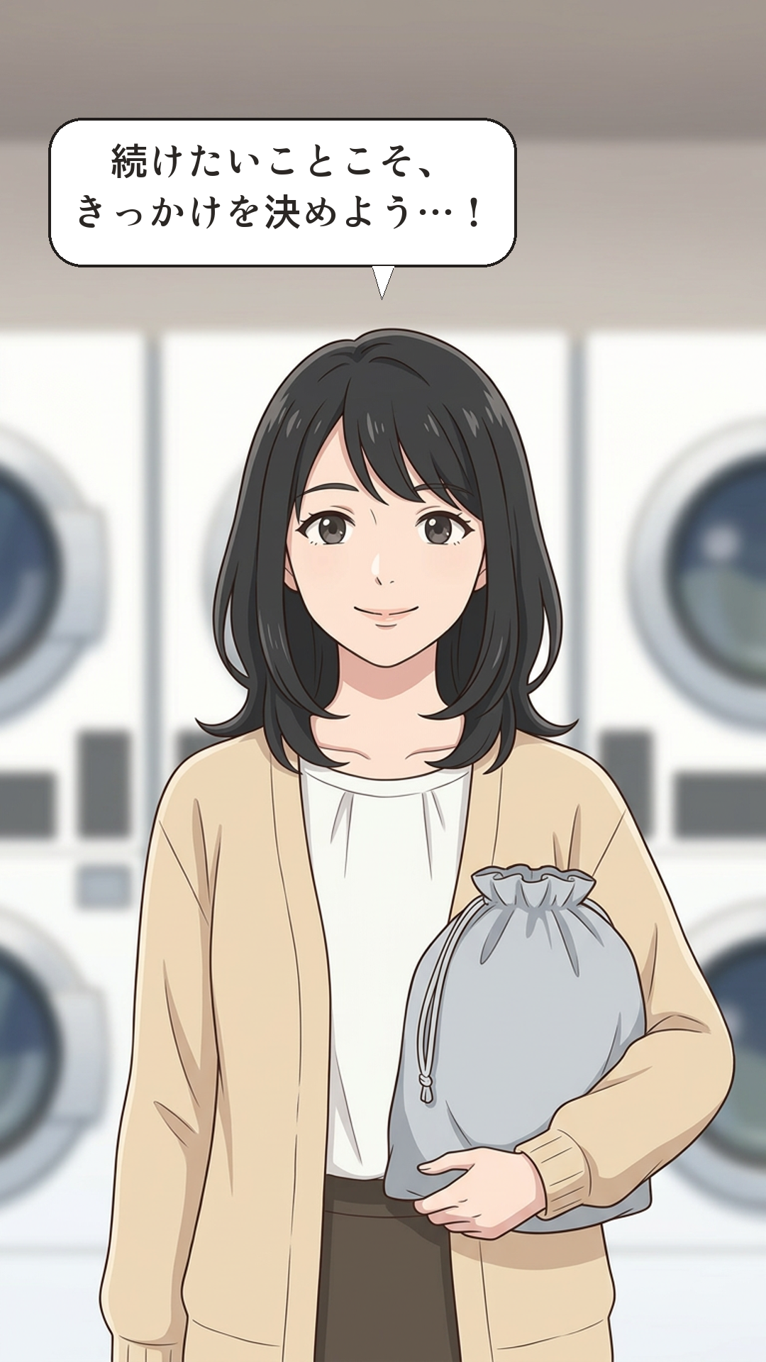 習慣化に引っかかるカナの4コマ・結