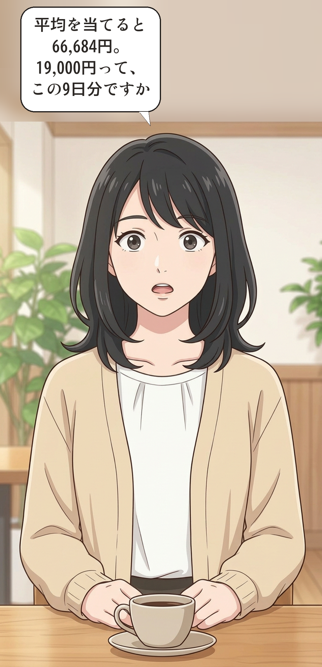 家計収支を学ぶカナの4コマ・結