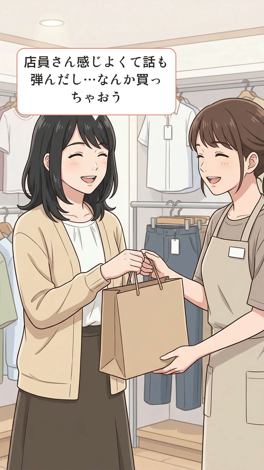好意(リキング)に引っかかるカナの4コマ・起