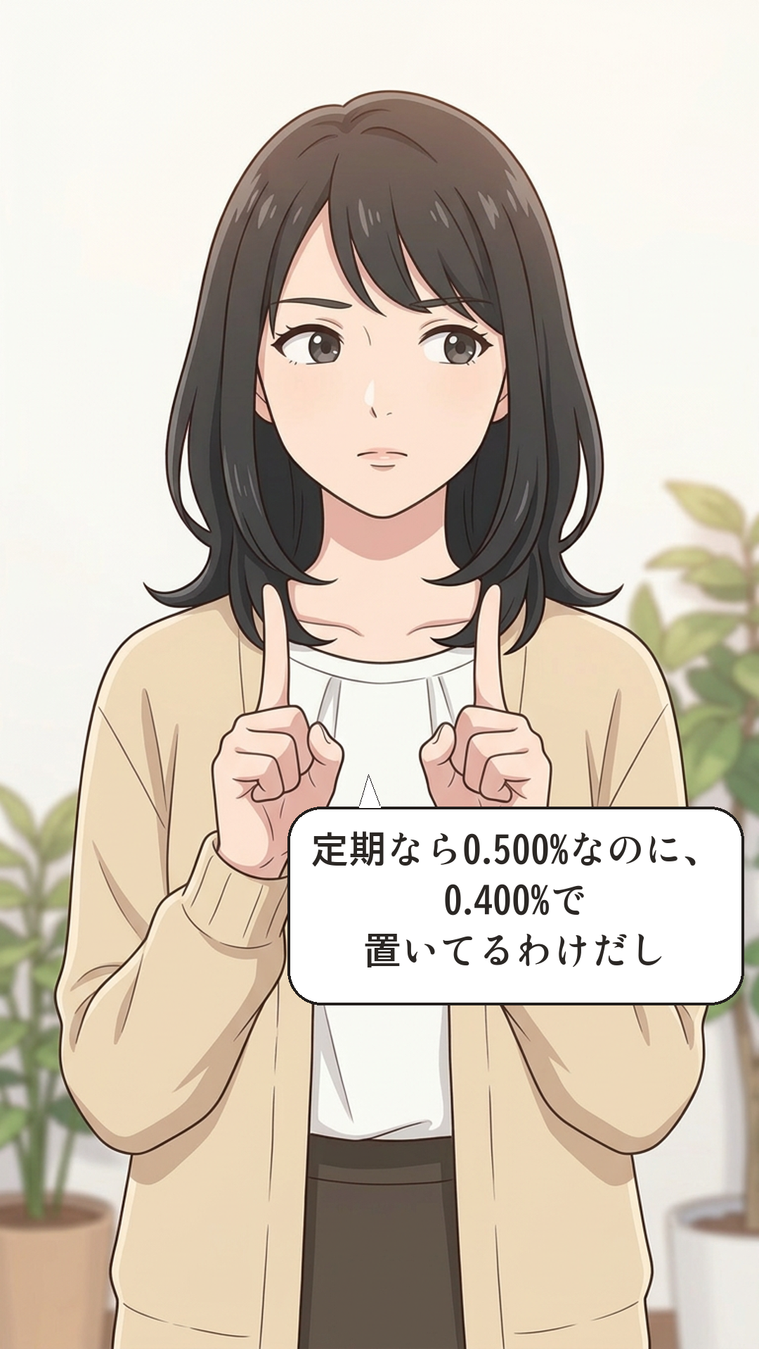 機会費用を学ぶカナの4コマ・承