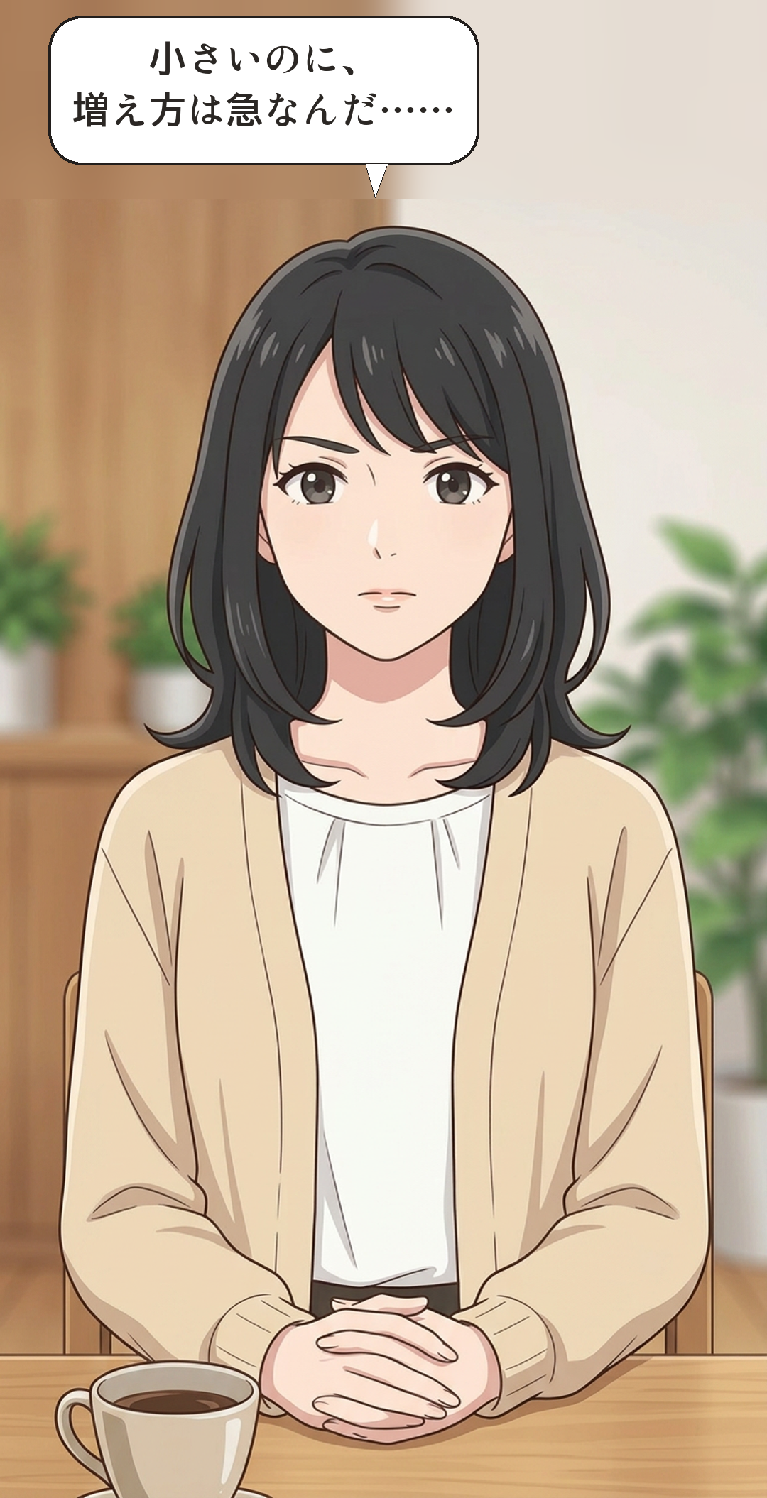 所得税の累進課税を学ぶカナの4コマ・結