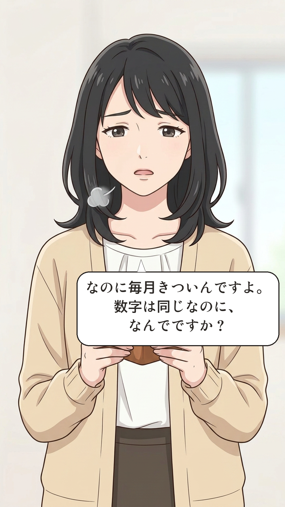 購買力を学ぶカナの4コマ・承
