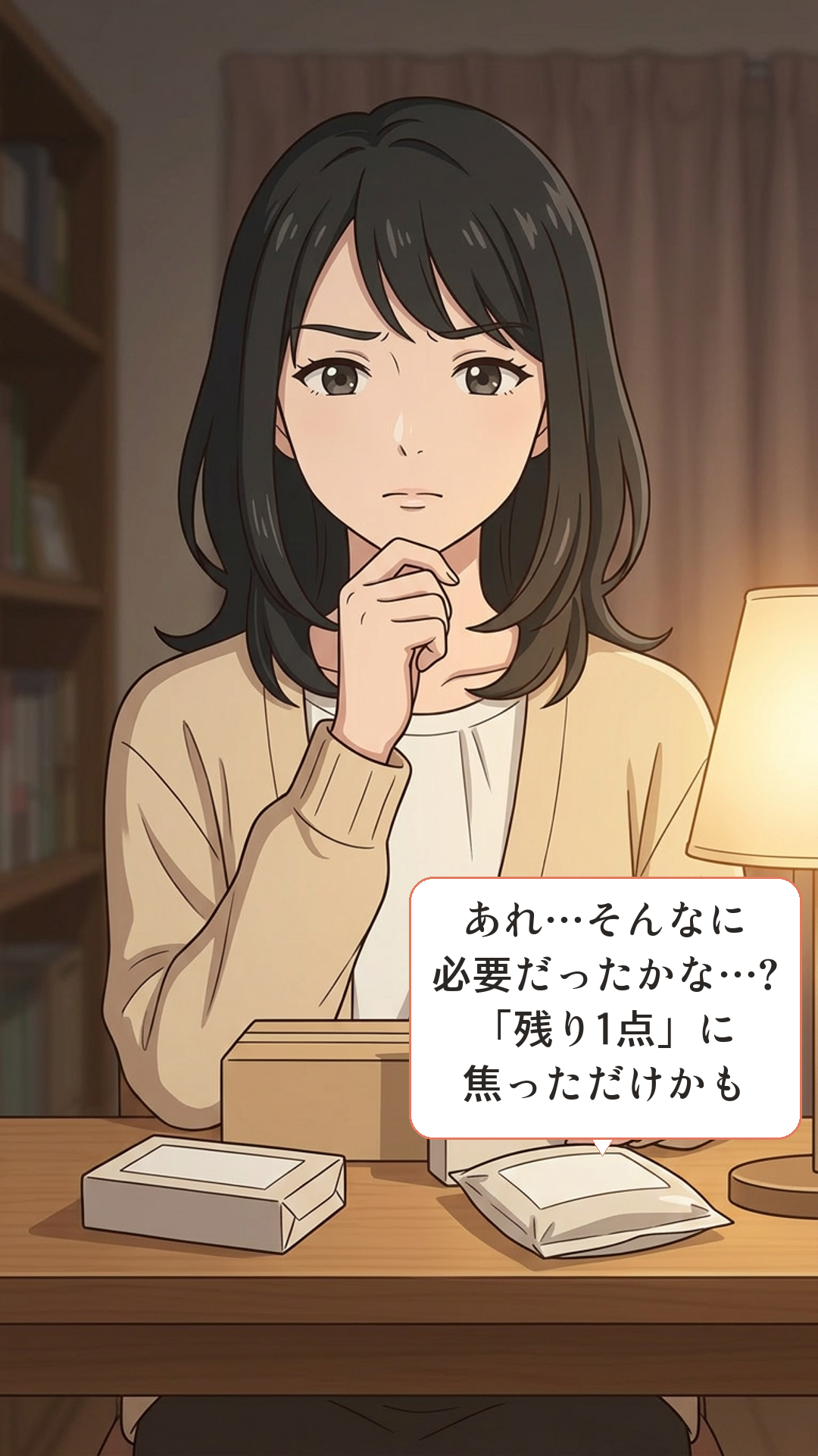 希少性の原理に引っかかるカナの4コマ・承