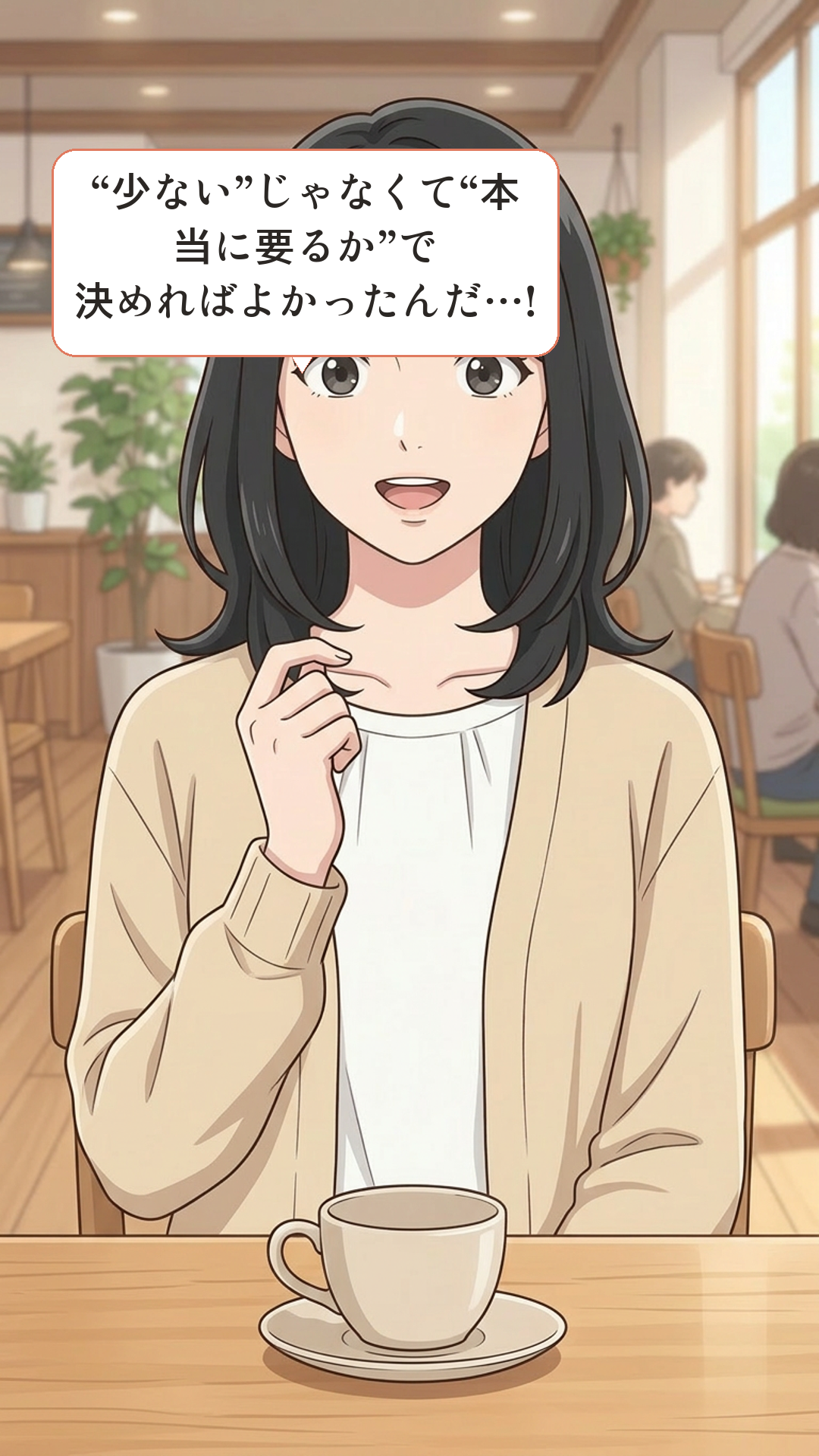 希少性の原理に引っかかるカナの4コマ・結